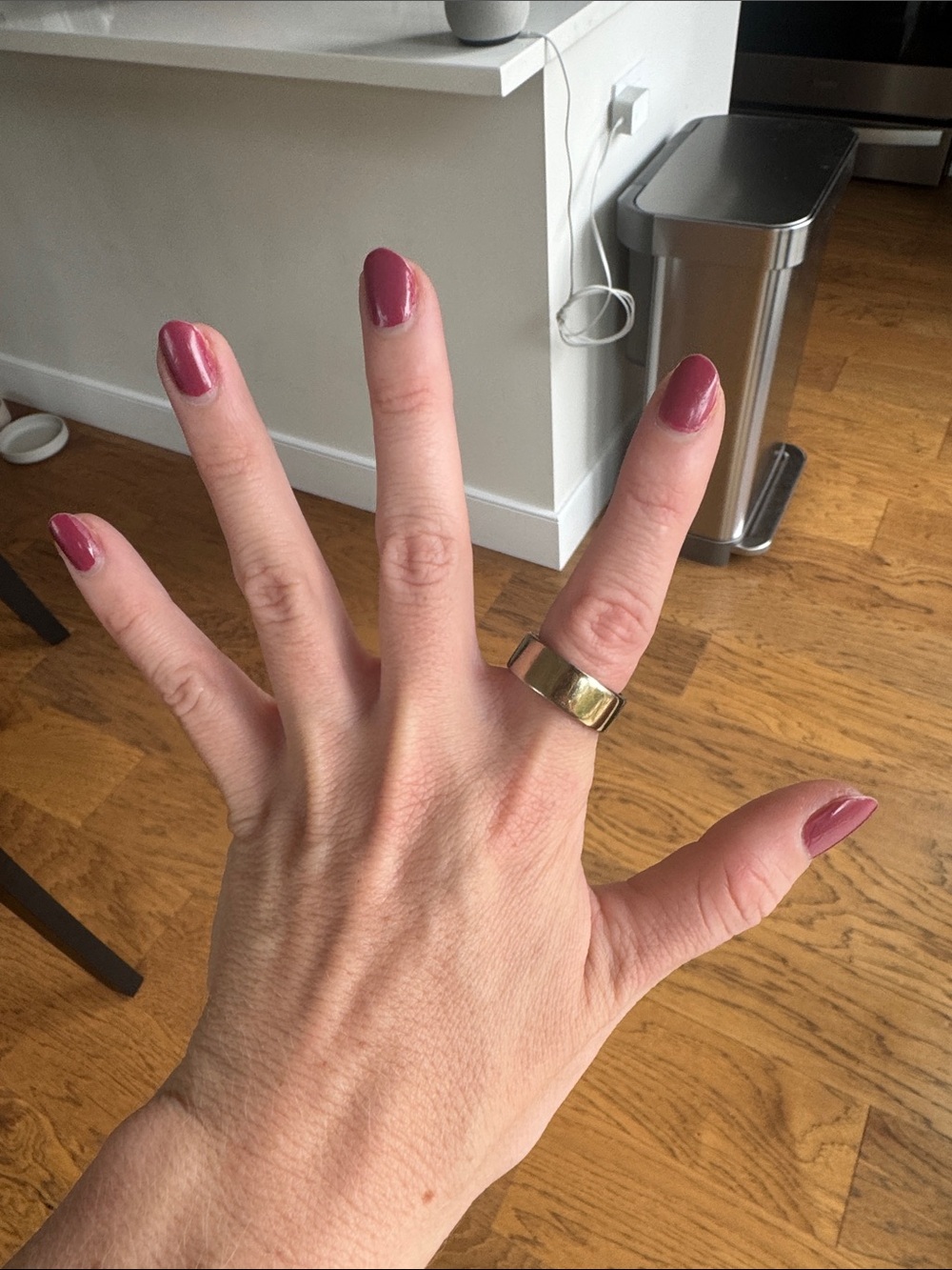 Oura Smart Ring in Gold Size 7